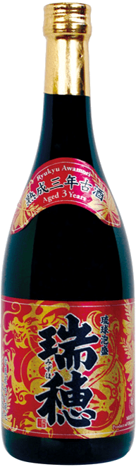 瑞穂 熟成三年古酒のボトル画像