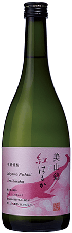 美山錦と紅はるかのボトル画像