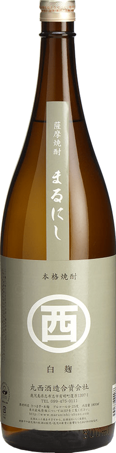 まるにし 白のボトル画像