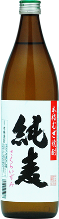 純麦櫻泉のボトル画像