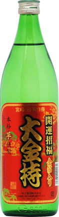 大金持 金箔入り（麦）のボトル画像