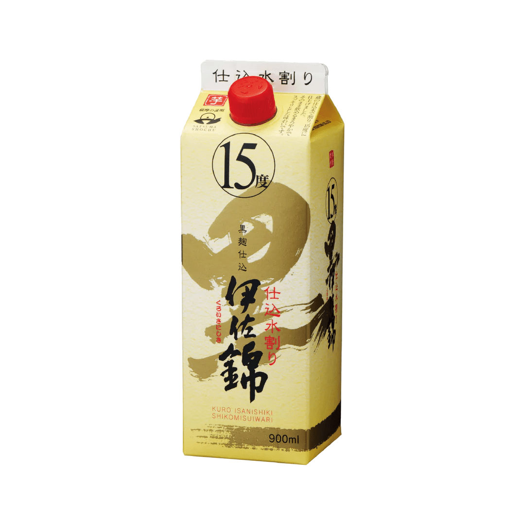 黒伊佐錦仕込水割りのボトル画像